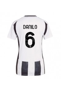 Fotbalové Dres Juventus Danilo Luiz #6 Dámské Domácí Oblečení 2024-25 Krátký Rukáv